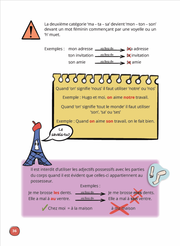 PDF Prochain arrêt...GRAMMAIRE  DELF A1 prim/junior - Βιβλίο μαθητή - Image 12