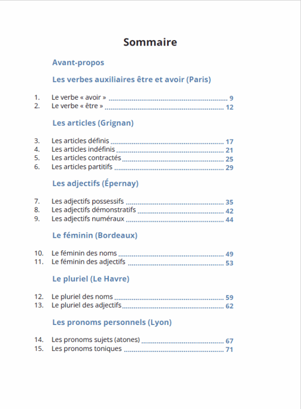 PDF Prochain arrêt...GRAMMAIRE  DELF A1 prim/junior - Βιβλίο μαθητή - Image 6